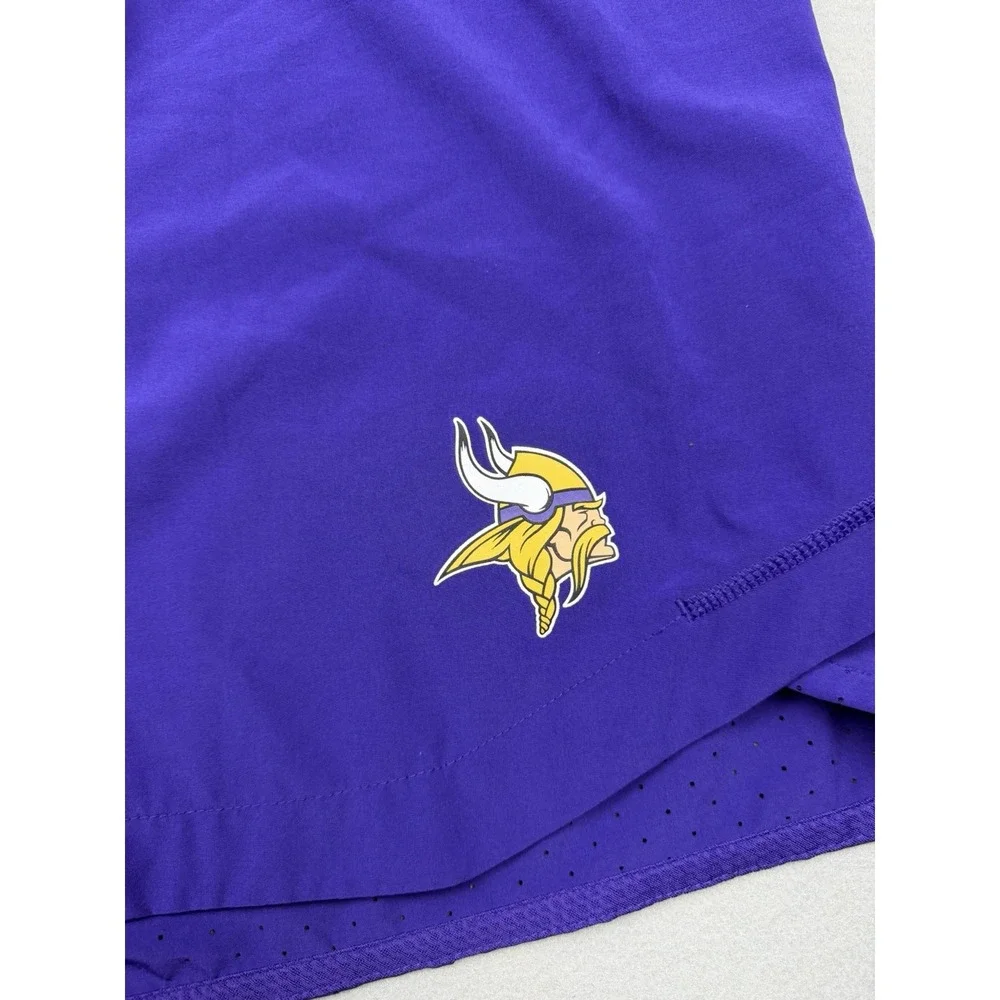 Minnesota Vikings Shorts Mens 3X Purple NFL Football Nike Dri Fit On Field Sport